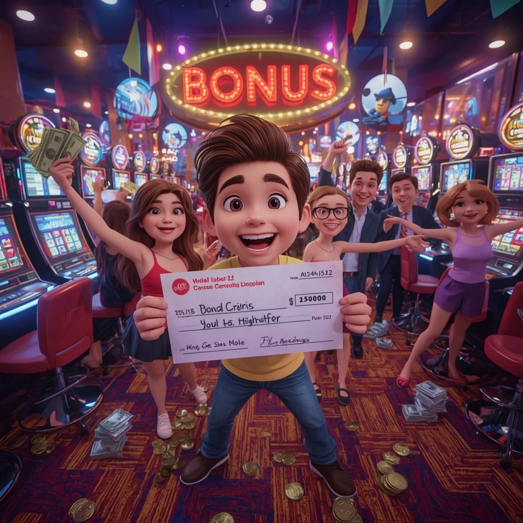 bonus dans les mains de l'homme au casino Habanero Slots