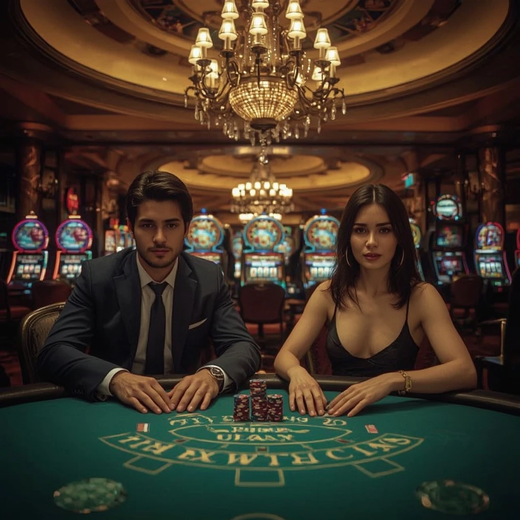 Deux joueurs de poker chez Habanero Slots